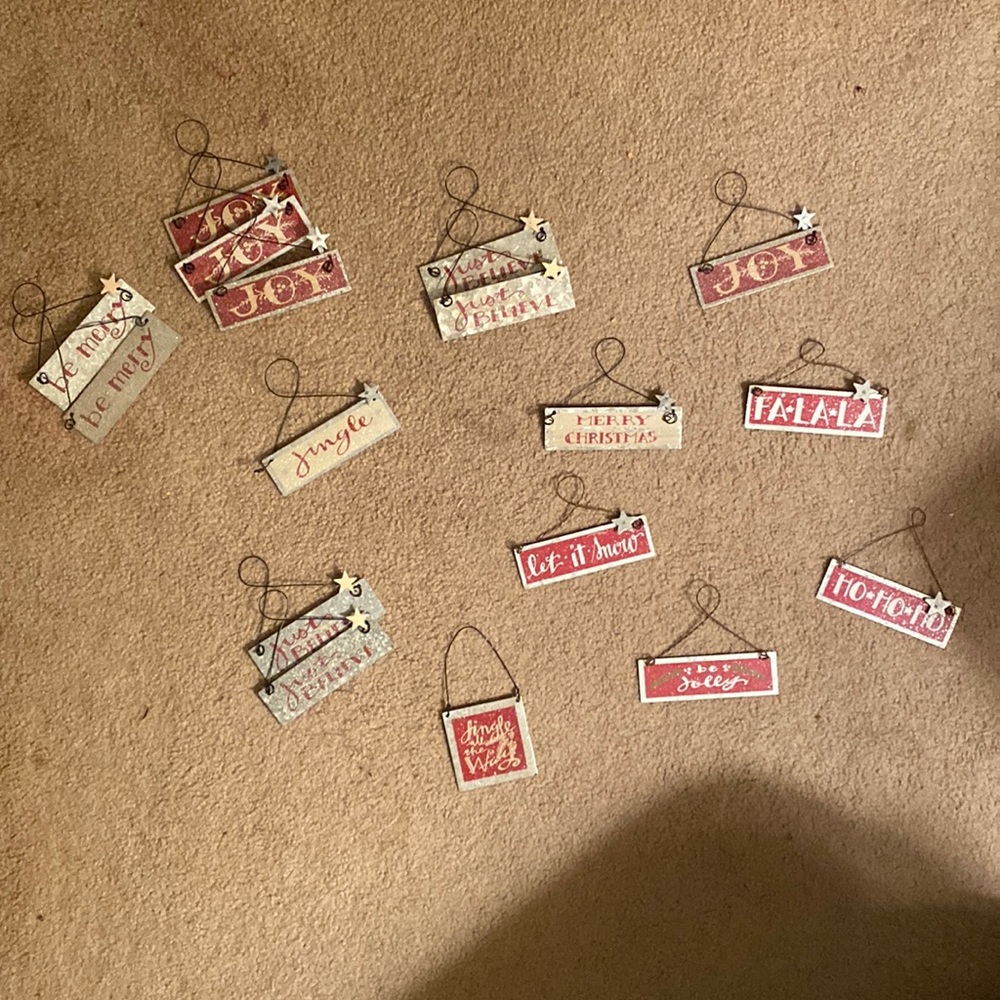 Primitives by Kathy Word Ornaments
